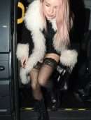 Lottie Moss Night Out at Ivy Chelsea Garden in London