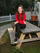 Mackenzie Foy at Hallmark Channel’s Home & Family - November 2020