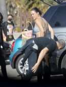 Michelle Rodriguez Booty, Surfing with Friends in Malibu