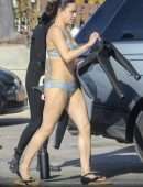 Michelle Rodriguez Booty, Surfing with Friends in Malibu