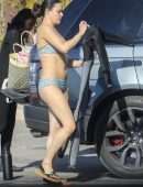 Michelle Rodriguez Booty, Surfing with Friends in Malibu