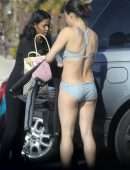 Michelle Rodriguez Booty, Surfing with Friends in Malibu