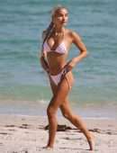 Pia Mia Perez Booty in a Tiny Bikini on the Beach in Miami