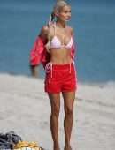 Pia Mia Perez Booty in Bikini on the Beach in Miami