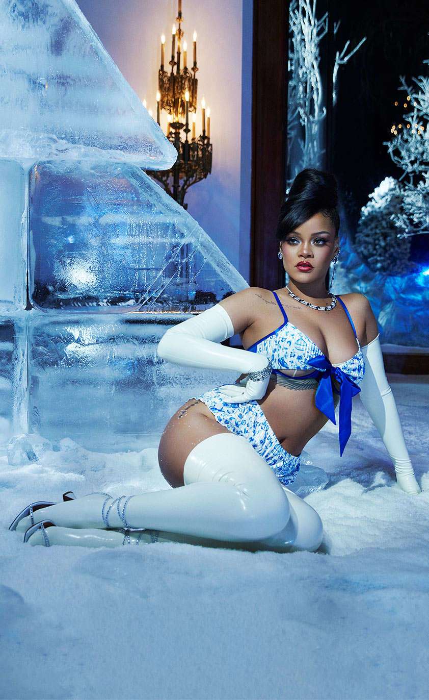 Rihanna in Savage X Fenty - December 2020