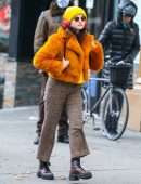 Selena Gomez on the Set of "Murders In The Building" in NYC