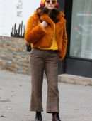Selena Gomez on the Set of "Murders In The Building" in NYC