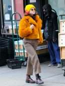 Selena Gomez on the Set of "Murders In The Building" in NYC