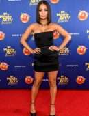 Vanessa Hudgens Cleavage and Leggy at 2020 MTV Movie & TV Awards: Greatest Of All Time in Los Angeles
