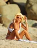 Victoria Silvstedt Booty on the Beach in St Barts