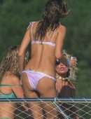 Alessandra Ambrosio in Bikini on a Yacht in Florianopolis