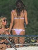 Alessandra Ambrosio in Bikini on a Yacht in Florianopolis