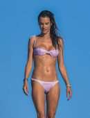 Alessandra Ambrosio in Bikini on a Yacht in Florianopolis