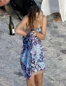 Alexis Ren Booty for Photoshoot at the Beach in St. Barths