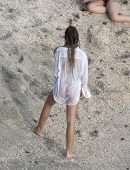 Alexis Ren Booty for Photoshoot at the Beach in St. Barths