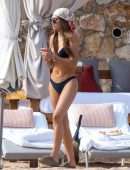 Amelia Gray Hamlin Booty in Thong Bikini in Tulum