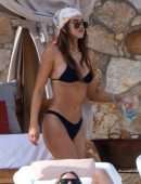 Amelia Gray Hamlin Booty in Thong Bikini in Tulum