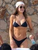 Amelia Gray Hamlin Booty in Thong Bikini in Tulum