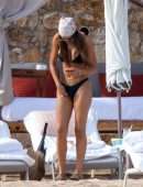 Amelia Gray Hamlin Booty in Thong Bikini in Tulum