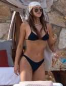 Amelia Gray Hamlin Booty in Thong Bikini in Tulum
