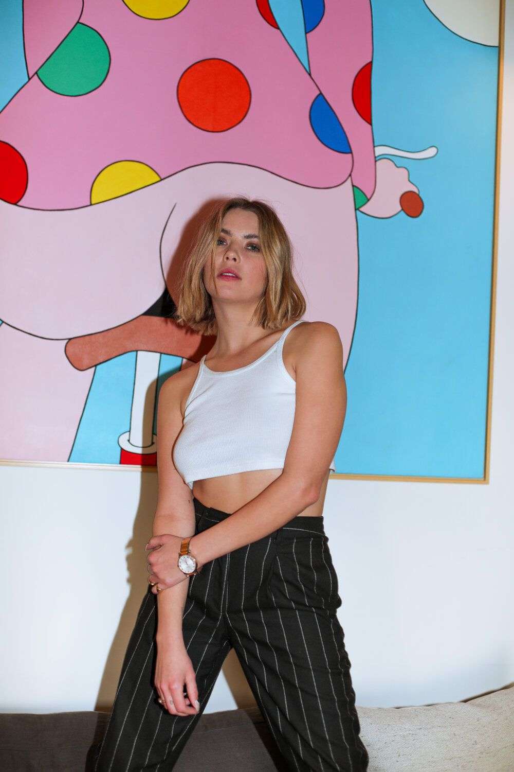 Ashley Benson Underboobs in Hadley Rosenbaum Photoshoot