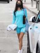 Chantel Jeffries Cameltoe in Tight Yoga Pants Out in Los Angeles