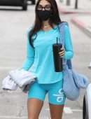 Chantel Jeffries Cameltoe in Tight Yoga Pants Out in Los Angeles