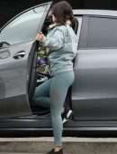 Eiza Gonzalez Booty in Tights Picking up Juice in Los Angeles
