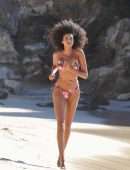 Imaan Hammam Booty for Victoria's Secret Photoshoot in St Barts