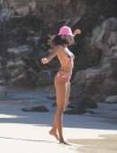 Imaan Hammam Booty for Victoria's Secret Photoshoot in St Barts