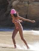 Imaan Hammam Booty for Victoria's Secret Photoshoot in St Barts