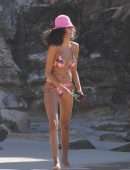 Imaan Hammam Booty for Victoria's Secret Photoshoot in St Barts
