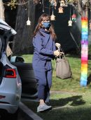 Jennifer Garner at her New Property in Brentwood