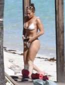 Jennifer Lopez Booty in Thong Bikini in Turks and Caicos