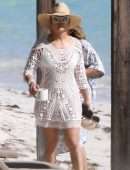 Jennifer Lopez Booty in Thong Bikini in Turks and Caicos