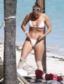 Jennifer Lopez Booty in Thong Bikini in Turks and Caicos