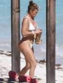 Jennifer Lopez Booty in Thong Bikini in Turks and Caicos