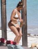 Jennifer Lopez Booty in Thong Bikini in Turks and Caicos