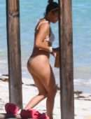 Jennifer Lopez Booty in Thong Bikini in Turks and Caicos