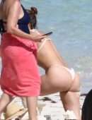 Jennifer Lopez Booty in Thong Bikini in Turks and Caicos