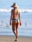Kelly Rohrbach Booty in Bikini on the Beach in Santa Monica