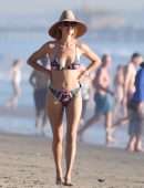 Kelly Rohrbach Booty in Bikini on the Beach in Santa Monica
