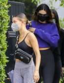Kendall Jenner and Hailey Baldwin, Out in Los Angeles