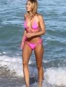 Kimberley Garner Booty in a Small Pink Bikini in Miami Beach