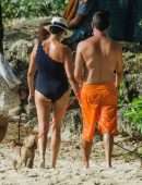 Lauren Silverman at the Beach in Bridgetown, Barbados