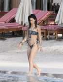 Lexy Panterra Booty in Thong Bikini on the Beach in St Barths