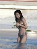 Lexy Panterra Booty in Thong Bikini on the Beach in St Barths
