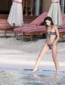 Lexy Panterra Booty in Thong Bikini on the Beach in St Barths