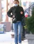 Lily-Rose Depp in Jeans, Out in NYC
