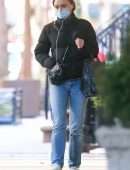 Lily-Rose Depp in Jeans, Out in NYC